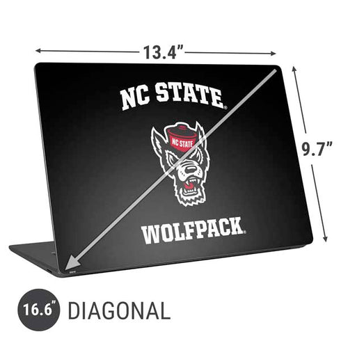 North Carolina State University NC Wolfpack Universal Laptop 16.6in (13.4 x 9.7in) Skin